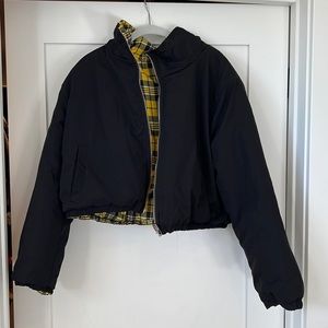 Never worn reversible puffer - cropped